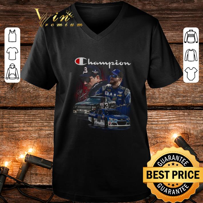 Best Champion Dale Earnhardt 3 Goodwrench Dale Earnhardt Jr 88 shirt 4 - Best Champion Dale Earnhardt #3 Goodwrench Dale Earnhardt Jr. #88 shirt