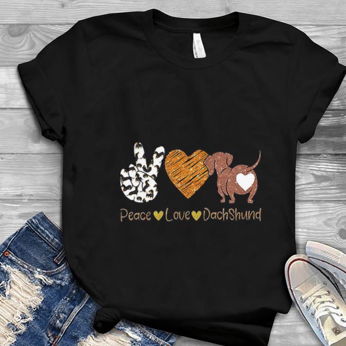 Great Peace Love PugDachhunds shirt 1 - Great Peace Love PugDachhunds shirt