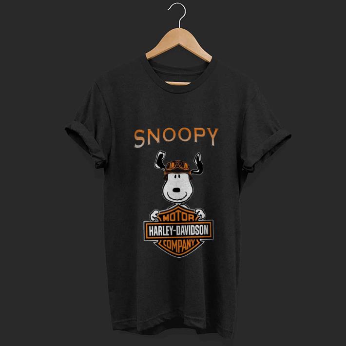 Top Snoopy Motor Harley Davidson shirt 1 - Top Snoopy Motor Harley Davidson shirt