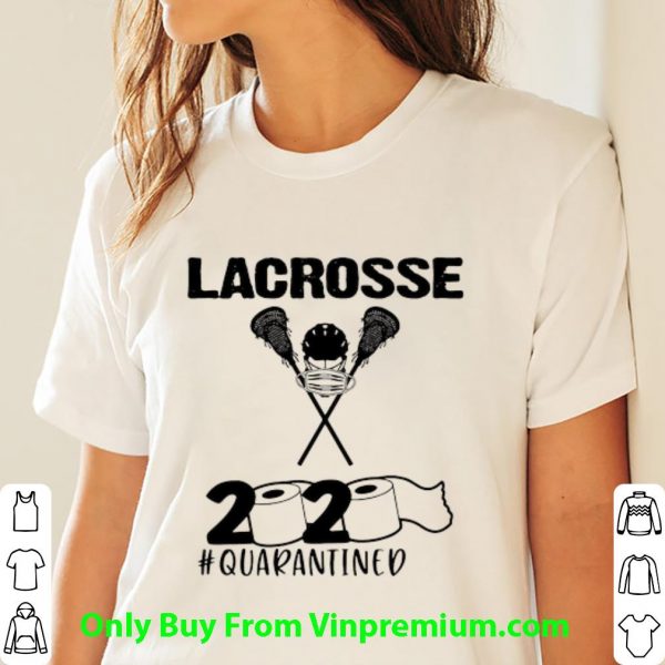 Original Lacrosse 2020 Face Mask #Quarantined Covid-19 shirt