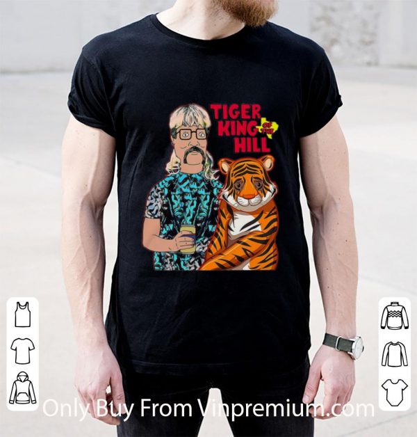 Premium Bob’s Burgers Tiger King Of The Hill shirt