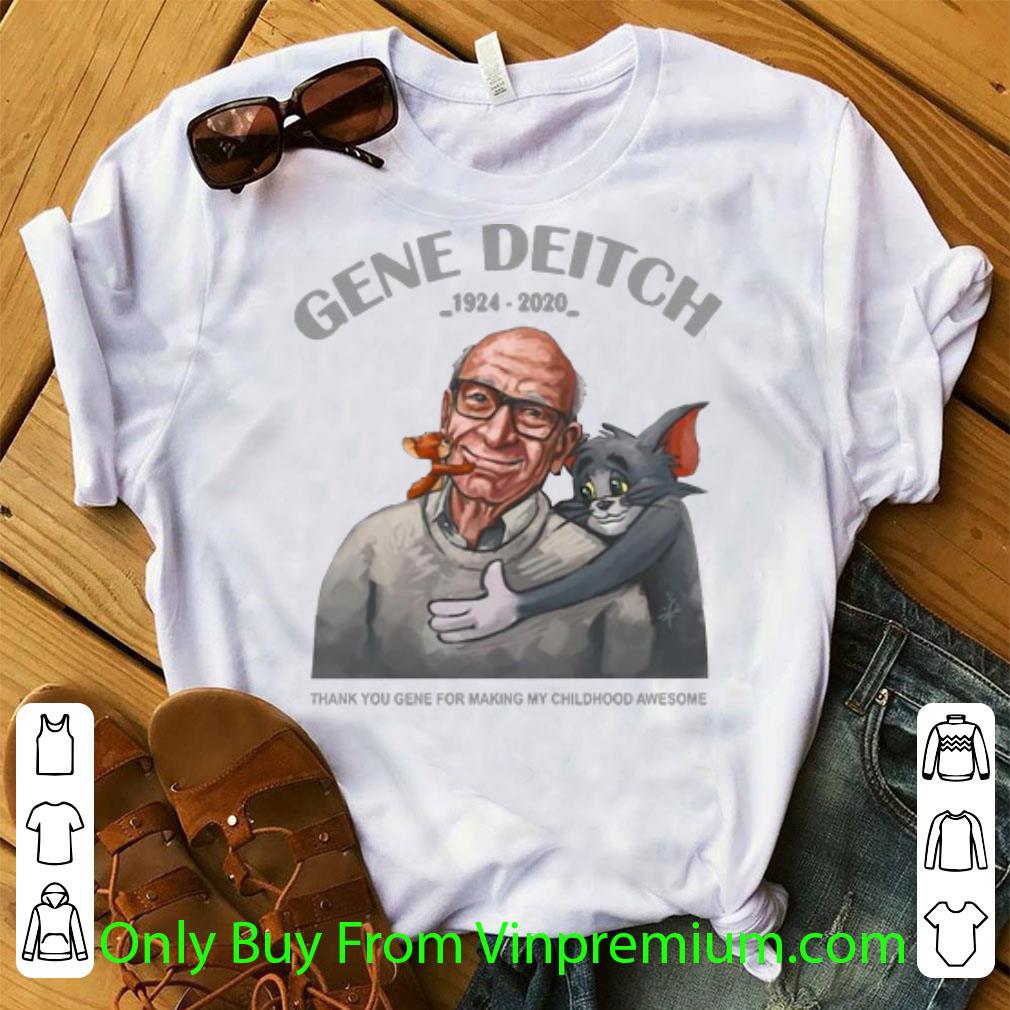 Pretty Gene Deitch Thank You For Making My Childhood Awesome shirt
