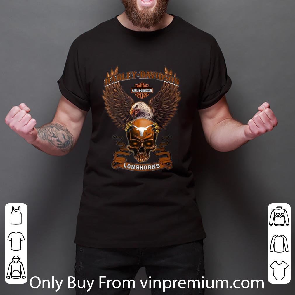Awesome Motor Harley Davidson Cycles Skull Texas Longhorns shirt Awesome Motor Harley Davidson Cycles Skull Texas Longhorns shirt