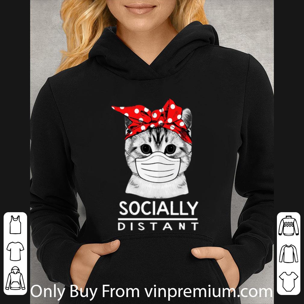83934b0a nice social distance virus socially distant cat lovers shirt 4 - Nice Social Distance Virus Socially Distant Cat Lovers shirt