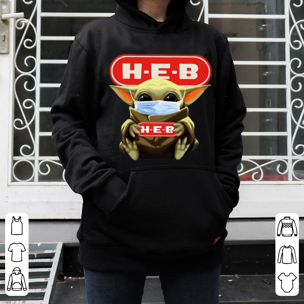 Original Star Wars Baby Yoda Mask Hug HEB Covid-19 shirt Original Star Wars Baby Yoda Mask Hug HEB Covid 19 shirt 4 - Original Star Wars Baby Yoda Mask Hug HEB Covid-19 shirt