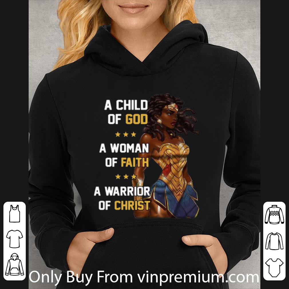 Pretty Wonder Woman A Child Of God A Woman Of Faith A Warrior Of Christ shirt 4 - Pretty Wonder Woman A Child Of God A Woman Of Faith A Warrior Of Christ shirt