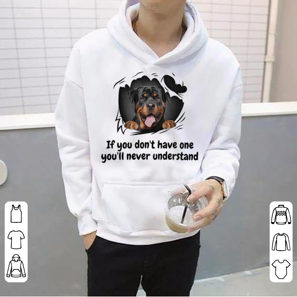 Top Perros Rottweiler If You Don t Have One You ll Never Understand Dog Lovers shirt 4 - Top Perros Rottweiler If You Don't Have One You'll Never Understand Dog Lovers shirt