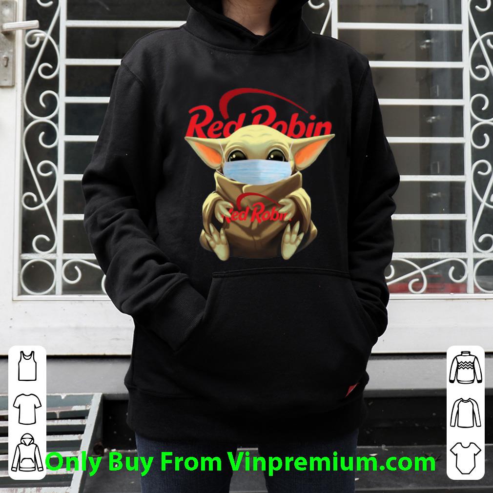d8170c8a great star wars baby yoda face mask hug red robin coronavirus shirt 4 - Great Star Wars Baby Yoda Face Mask Hug Red Robin Coronavirus shirt
