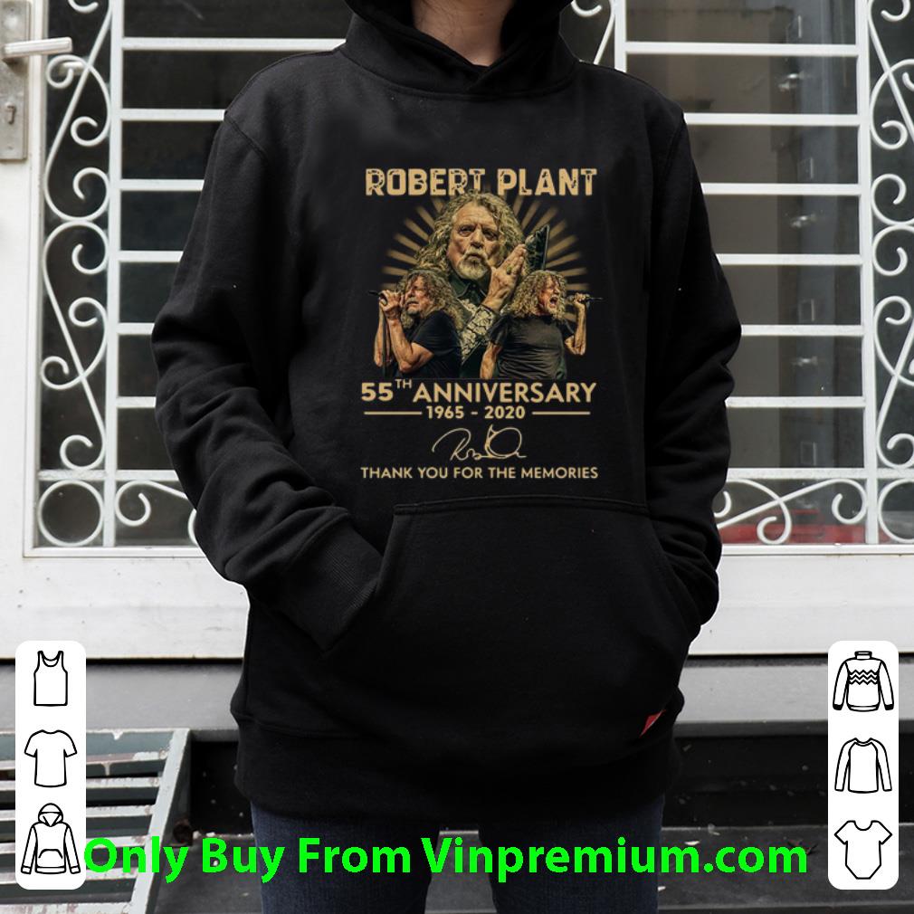 d970e5b5 great robert plant 55th anniversary thank you for the memories signature shirt 4 - Great Robert Plant 55th Anniversary Thank You For The Memories Signature shirt