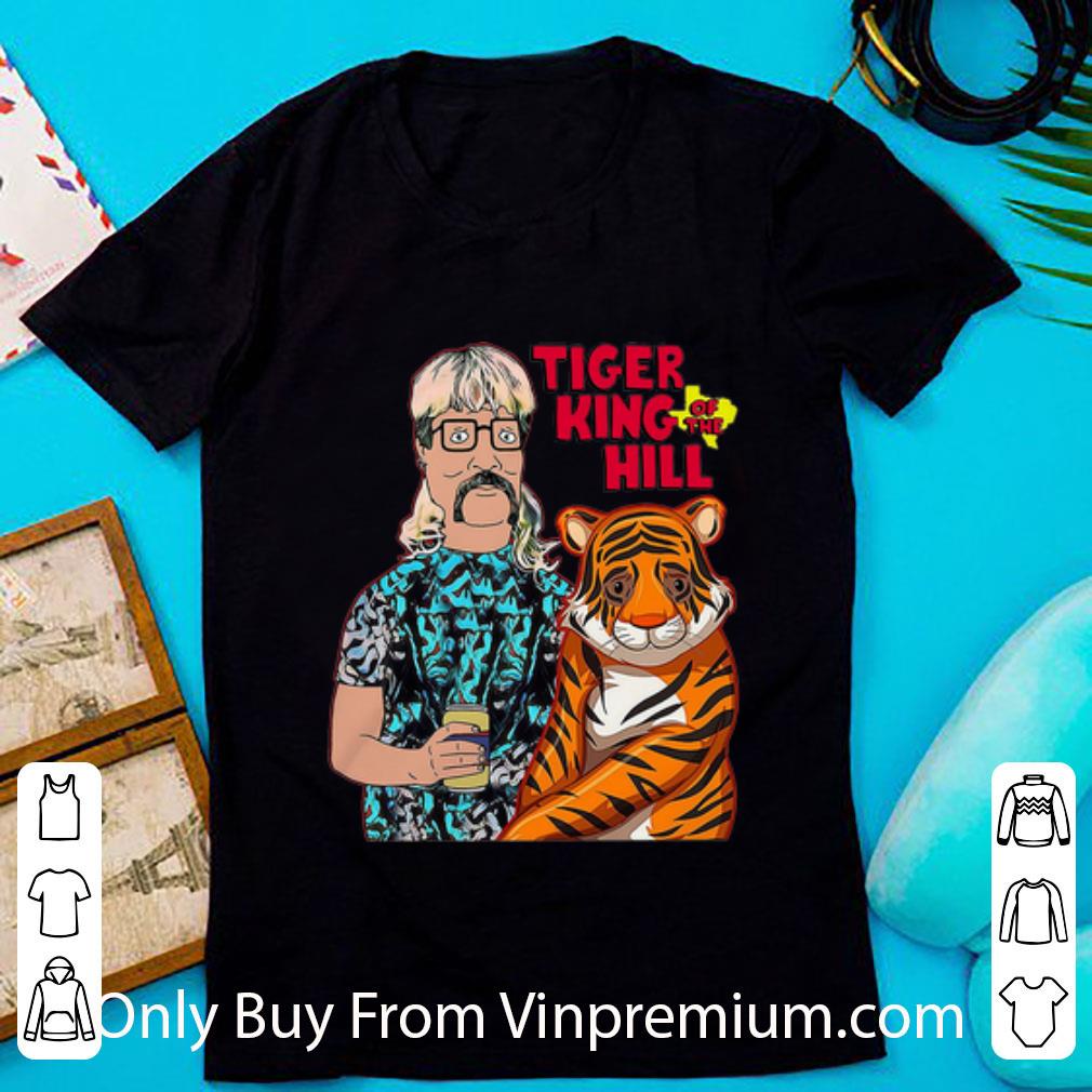 Premium Bob’s Burgers Tiger King Of The Hill shirt