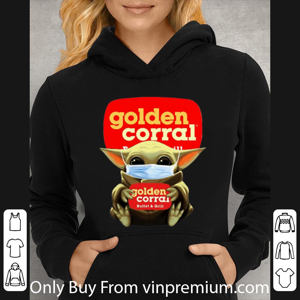 17ca9ac1 pretty star wars baby yoda mask golden corral covid 19 shirt 4 - Pretty Star Wars Baby Yoda Mask Golden Corral Covid-19 shirt
