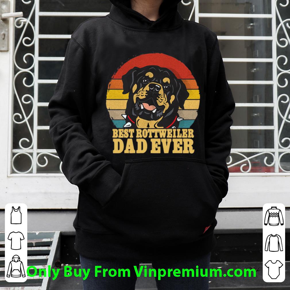 3fa05bf2 nice vintage best rottweiler dad ever father s day shirt 4 - Nice Vintage Best Rottweiler Dad Ever Father's Day shirt