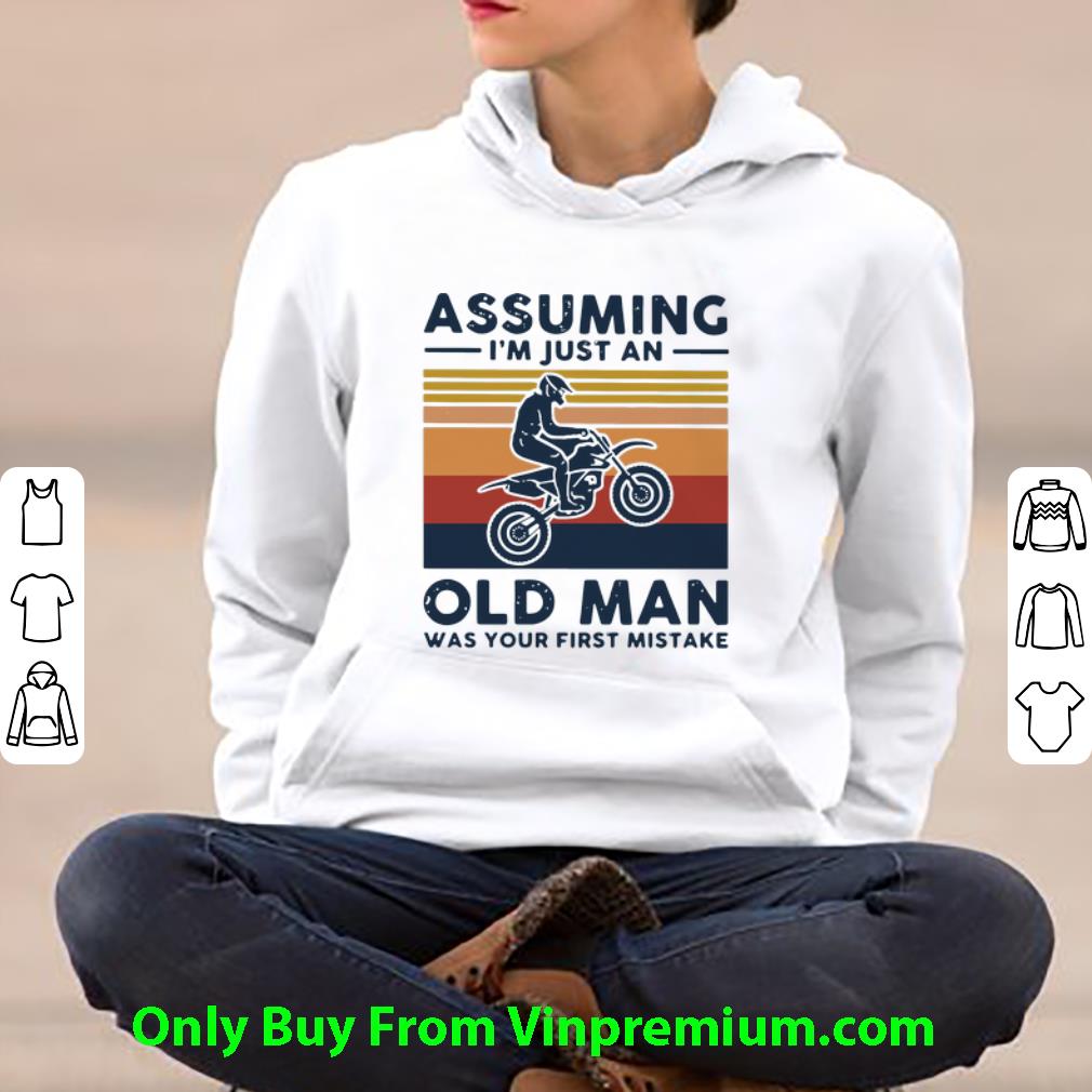 596b3a1c pretty vintage freestyle motocross assuming i m just and old lady shirt 4 - Pretty Vintage Freestyle Motocross Assuming I’m Just And Old Lady shirt