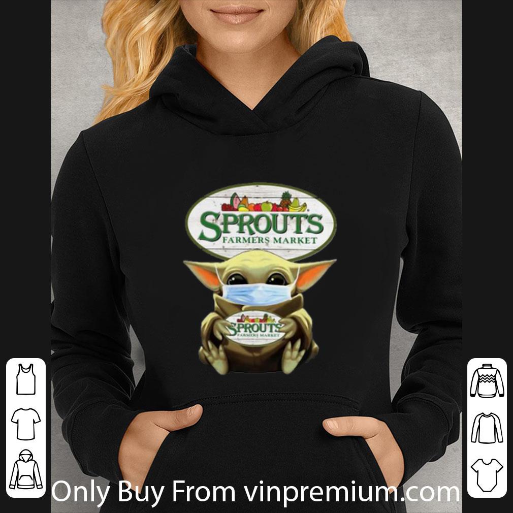 5a60404c awesome star wars baby yoda mask sprouts farmers market covid 19 shirt 4 - Awesome Star Wars Baby Yoda Mask Sprouts Farmers Market Covid-19 shirt