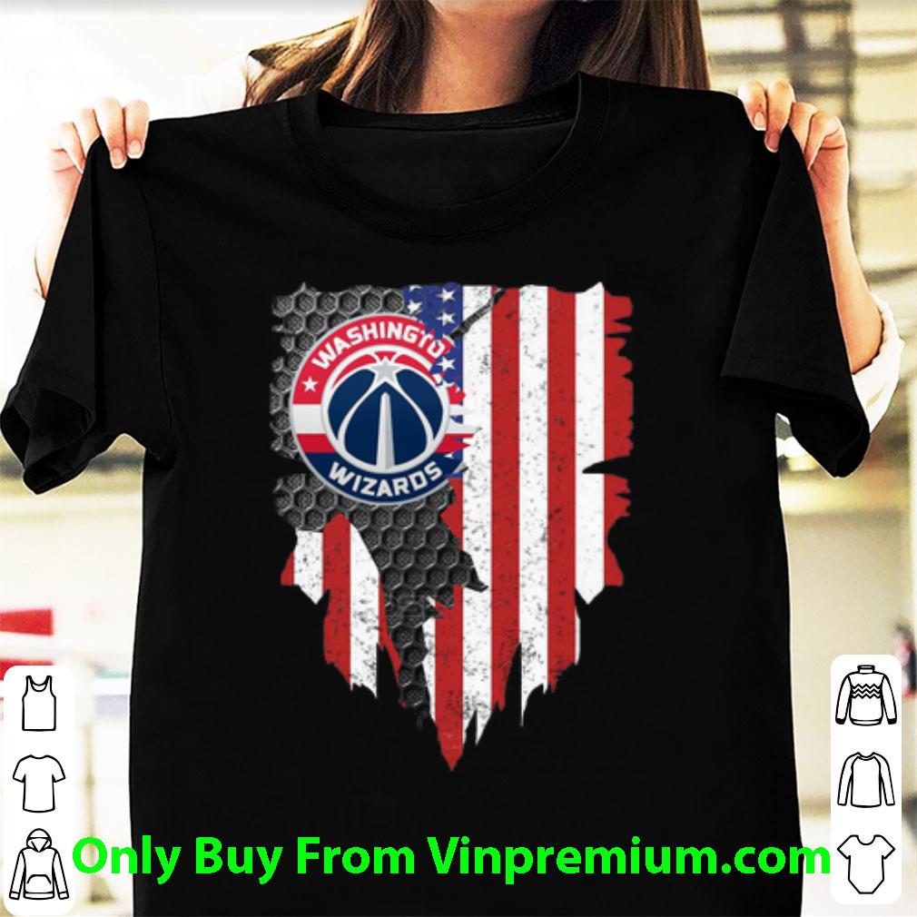 Nice Washington Wizards American Flag shirt