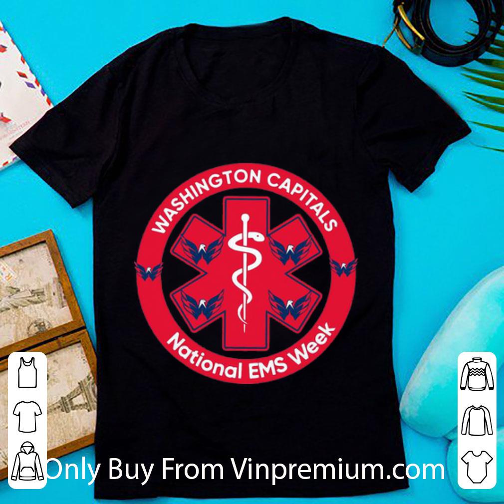 Awesome Washington Capitals National EMS Week shirt