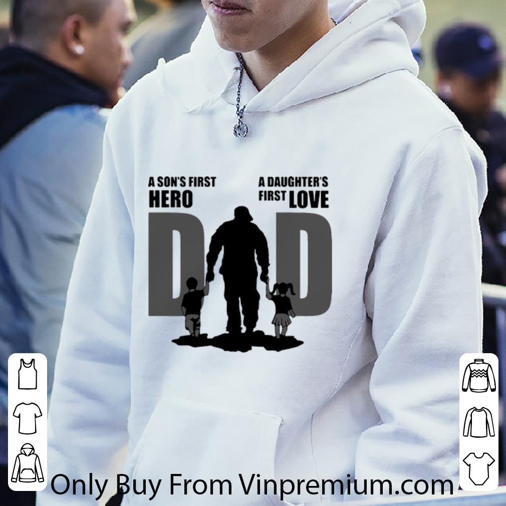 8f7314c0 awesome dad a son s first hero a daughter s first love father s day shirt 4 - Awesome Dad A Son’s First Hero A Daughter’s First Love Father's Day shirt