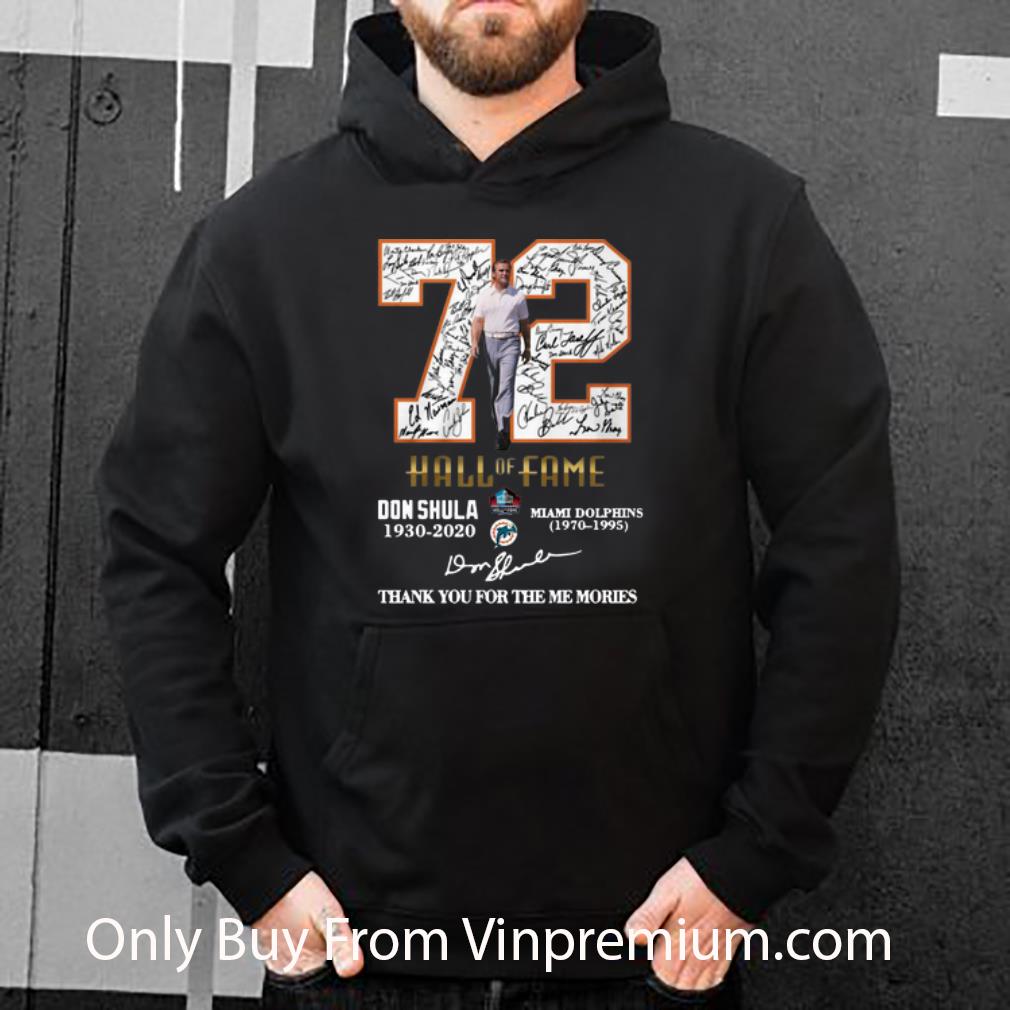 aca38cb4 top don shula hall of fame thank you for the memories signature shirt 4 - Top Don Shula Hall Of Fame Thank You For The Memories Signature shirt