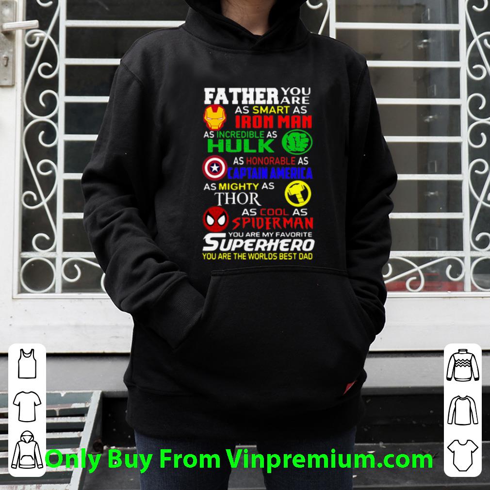 d9f590e8 original father hulk captain america thor spider man you are my favorite superhero shirt 4 - Original Father Hulk Captain America Thor Spider Man You Are My Favorite Superhero shirt