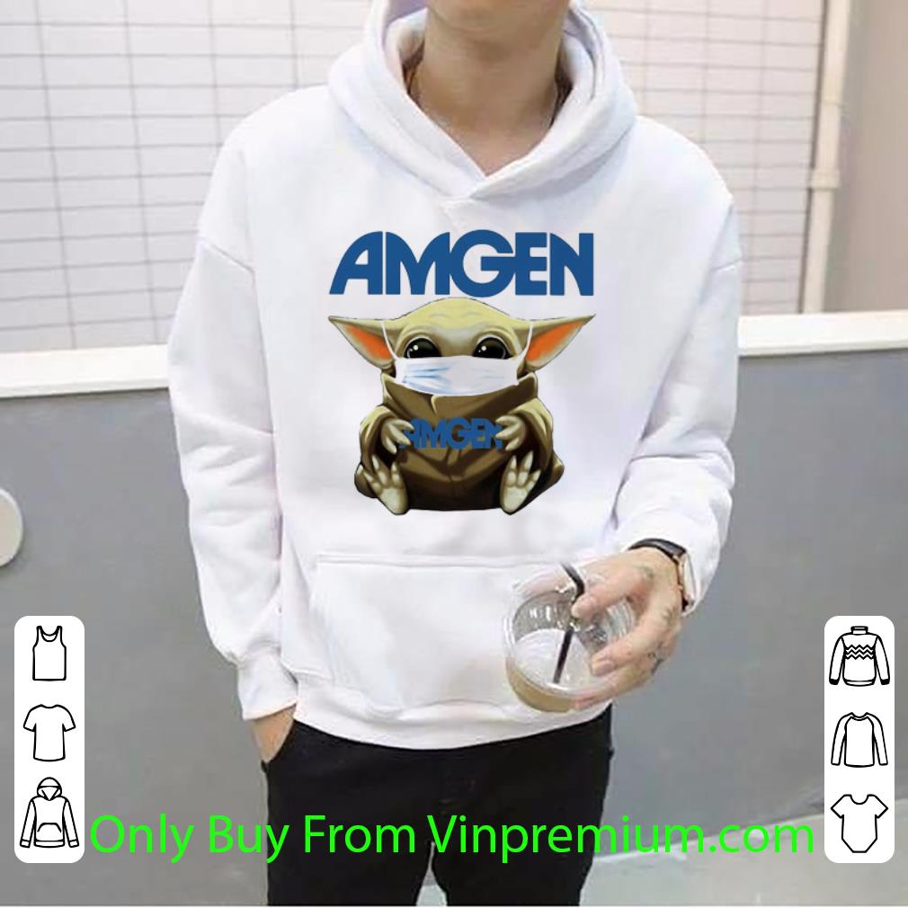 e1695c82 official star wars baby yoda mask amgen covid 19 shirt 4 - Official Star Wars Baby Yoda Mask Amgen Covid-19 shirt