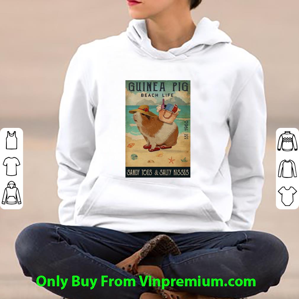 3b5891ea top guinea pig beach life sandy toes and salty kisses est 1960 shirt 4 - Top Guinea Pig Beach Life Sandy Toes And Salty Kisses Est. 1960 shirt