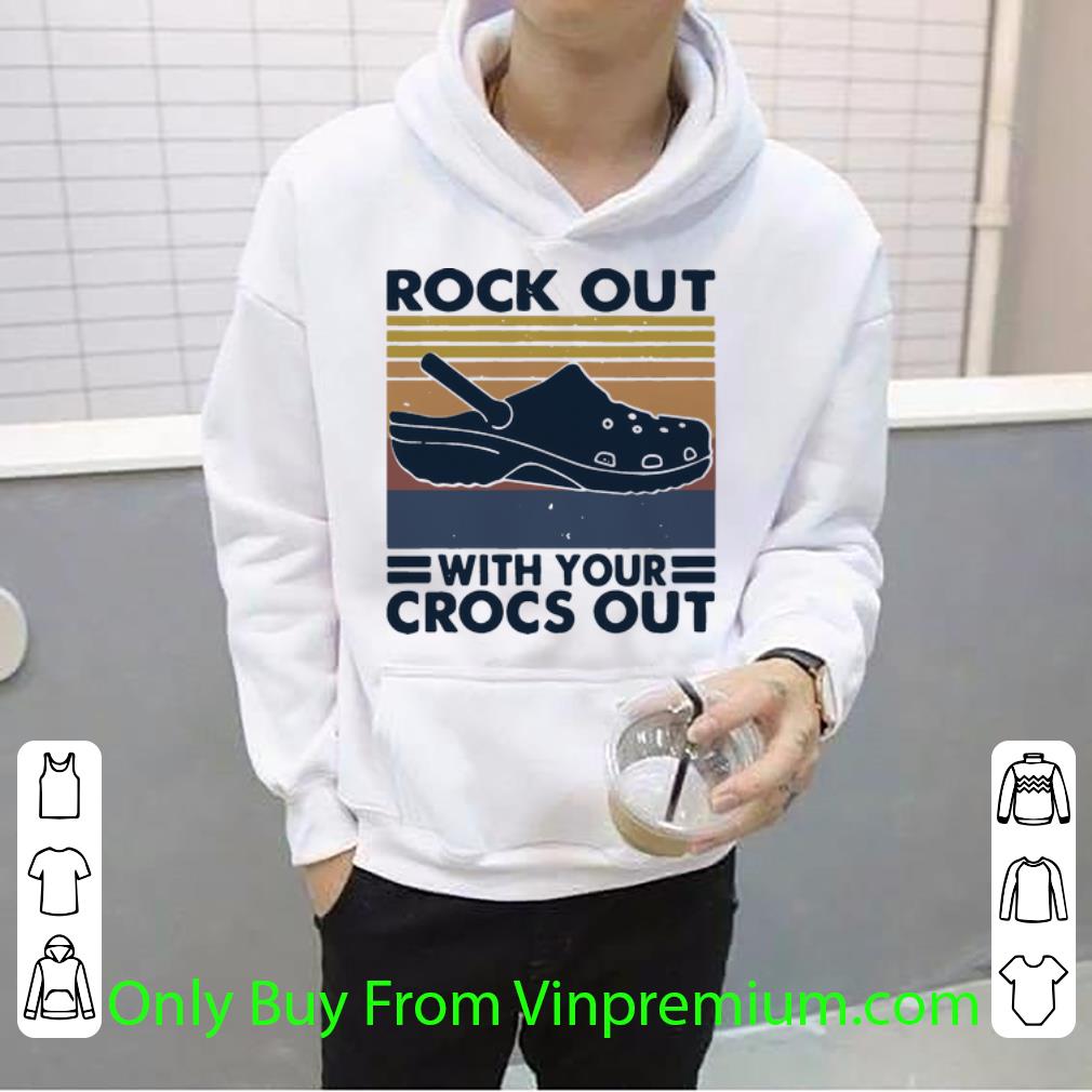 509a01d0 great vintage rock out with your crocs out shirt 4 - Great Vintage Rock Out With Your Crocs Out shirt