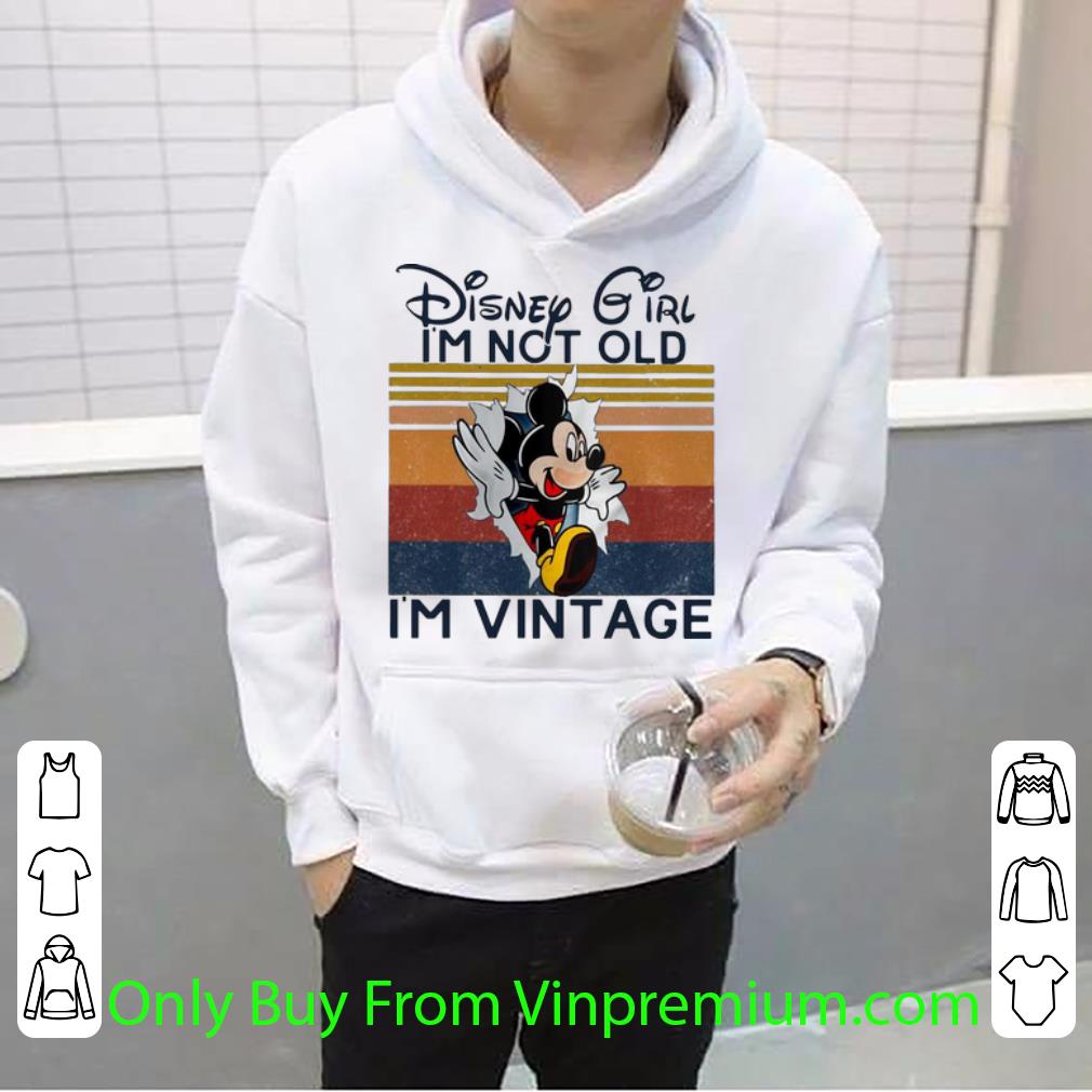 6015a8f3 awesome vintage mickey mouse disney girl i m not old i m vintage shirt 4 - Awesome Vintage Mickey Mouse Disney Girl I’m Not Old I’m Vintage shirt