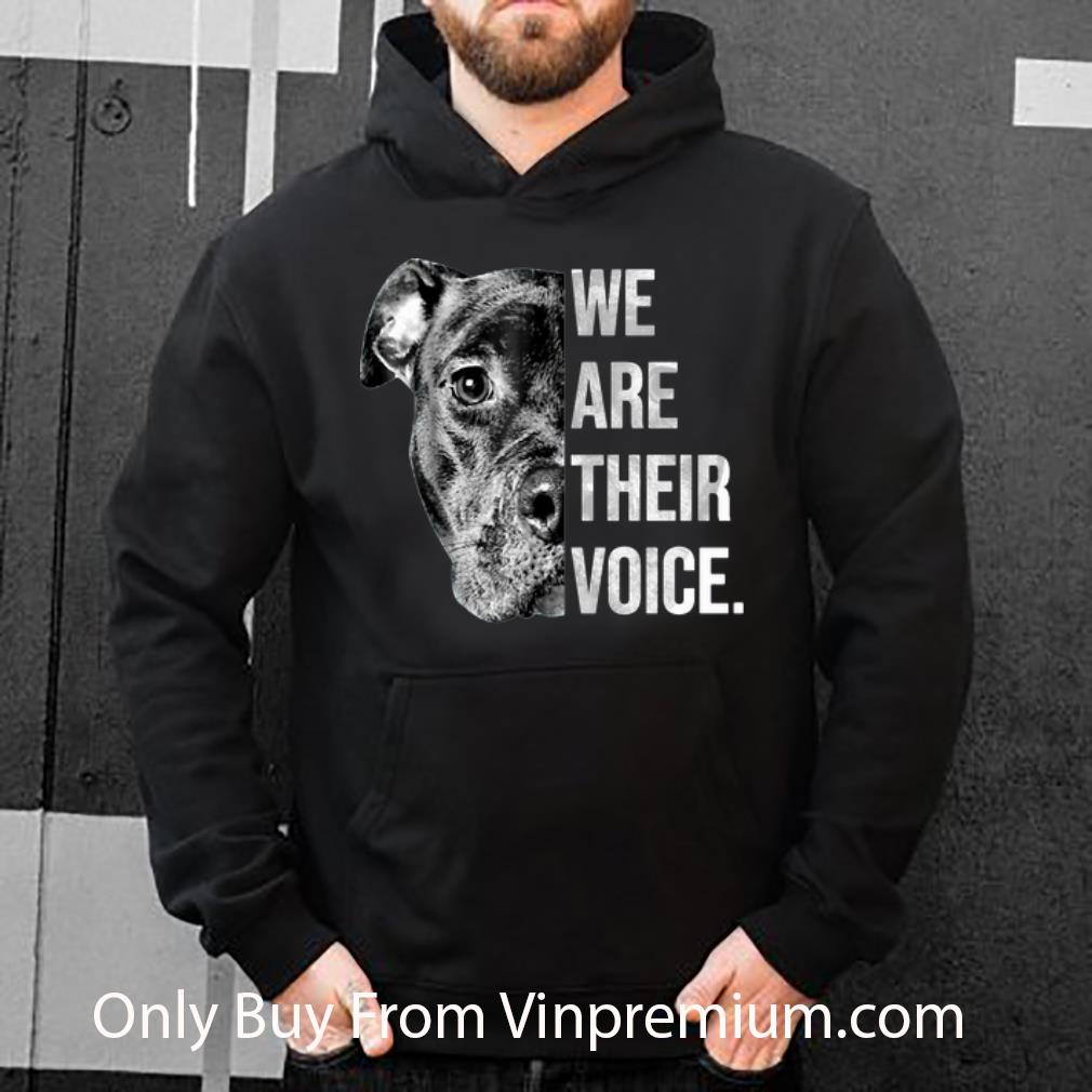 66b17e20 official pitbull dog we are their voice shirt 4 - Official Pitbull Dog We Are Their Voice shirt