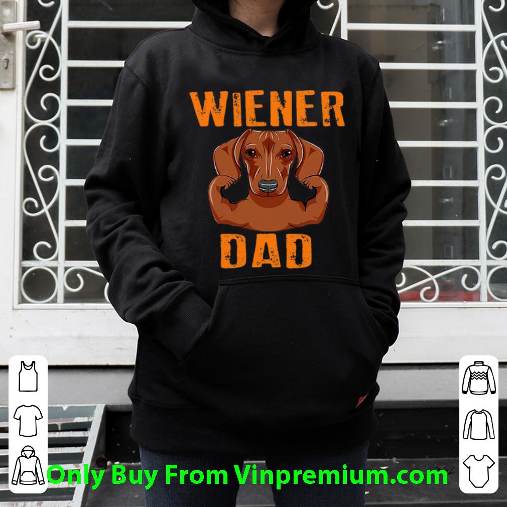 699c8134 nice dachshund wiener dad happy father s day shirt 4 - Nice Dachshund Wiener Dad Happy Father's Day shirt