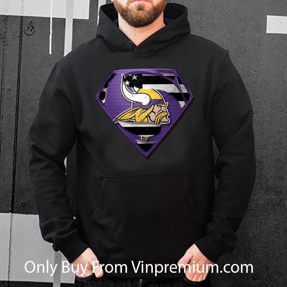 7a562e70 awesome superman minnesota vikings american flag shirt 4 - Awesome Superman Minnesota Vikings American Flag shirt