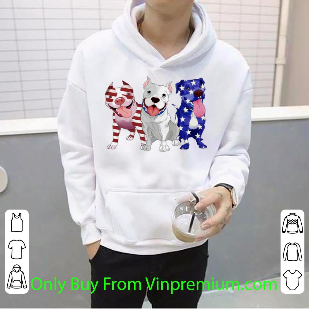 7f1eb7a7 hot red white and blue pitbull american flag independence day shirt 4 - Hot Red White And Blue Pitbull American Flag Independence Day shirt