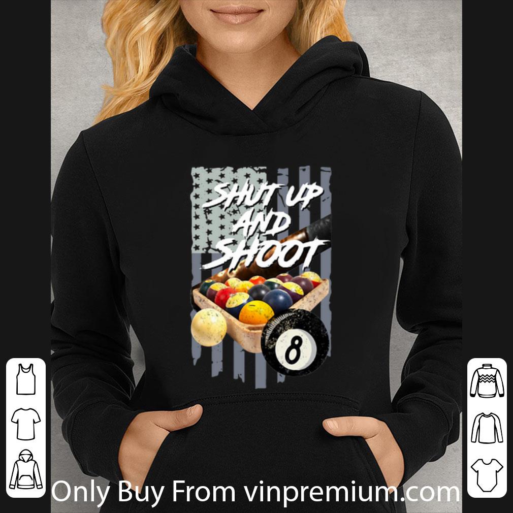 dbb59c83 official billiard shut up and shoot american flag shirt 4 - Official Billiard Shut Up And Shoot American Flag shirt