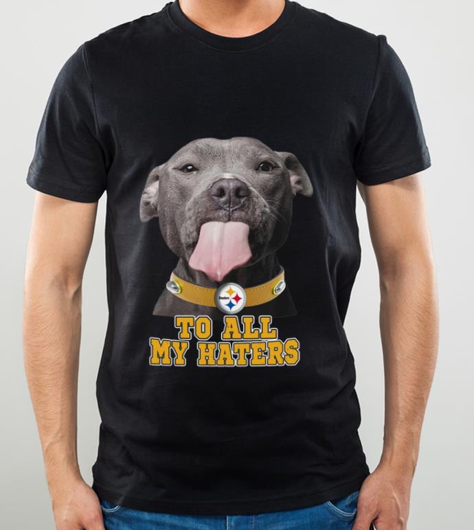 2927ef9b official pittsburgh steelers to all my haters shirt 4 - Official Pittsburgh Steelers To All My Haters shirt