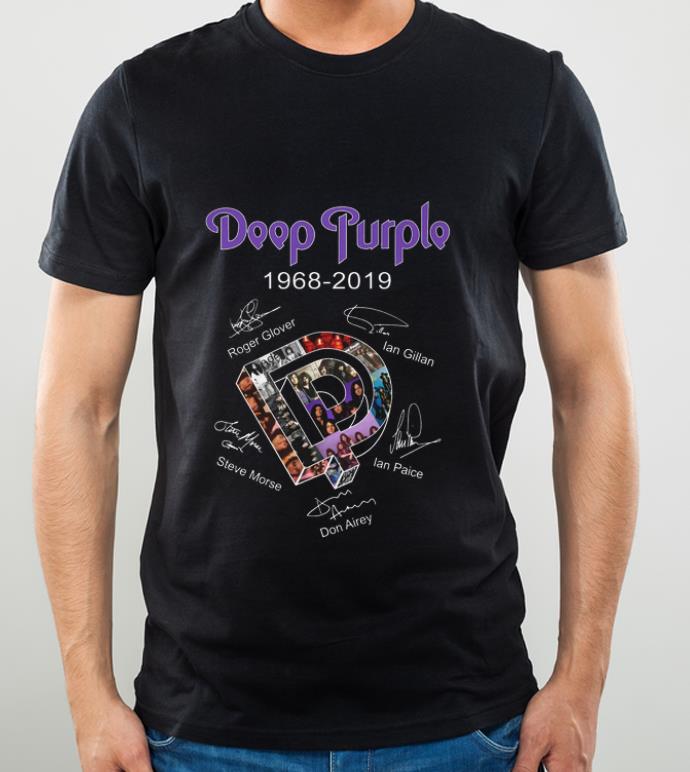 2a75b1f2 premium deep purple 1968 2018 signatures shirt 4 - Premium Deep Purple 1968-2018 Signatures shirt