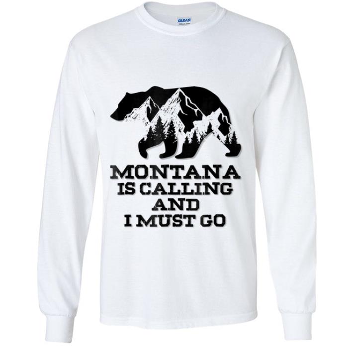 43903717 hot montana is calling and i must go bear and mountains shirt 4 - Hot Montana Is Calling And I Must Go Bear And Mountains shirt