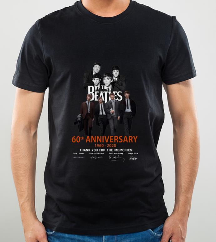 59884c2b official the beatles 60th anniversary 1960 2020 thank you for the memorie shirt 4 - Official The Beatles 60th Anniversary 1960-2020 Thank You For The Memorie shirt