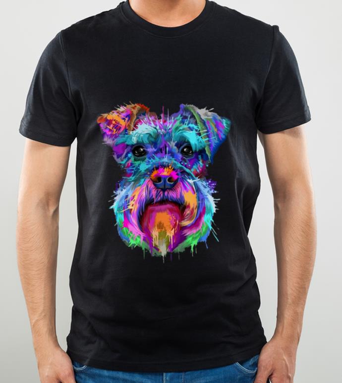 5b776881 top colorful schnauzer shirt 4 - Top Colorful Schnauzer shirt