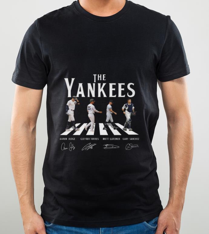 6b5ec2de pretty the yankees abbey road signatures new york yankees shirt 4 - Pretty The Yankees Abbey Road Signatures New York Yankees shirt