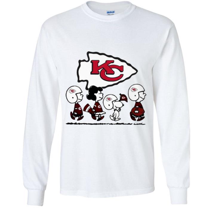 750226bc top peanuts charlie brown snoppy football team kansas city chiefs shirt 4 - Top Peanuts Charlie Brown Snoppy Football Team Kansas City Chiefs shirt