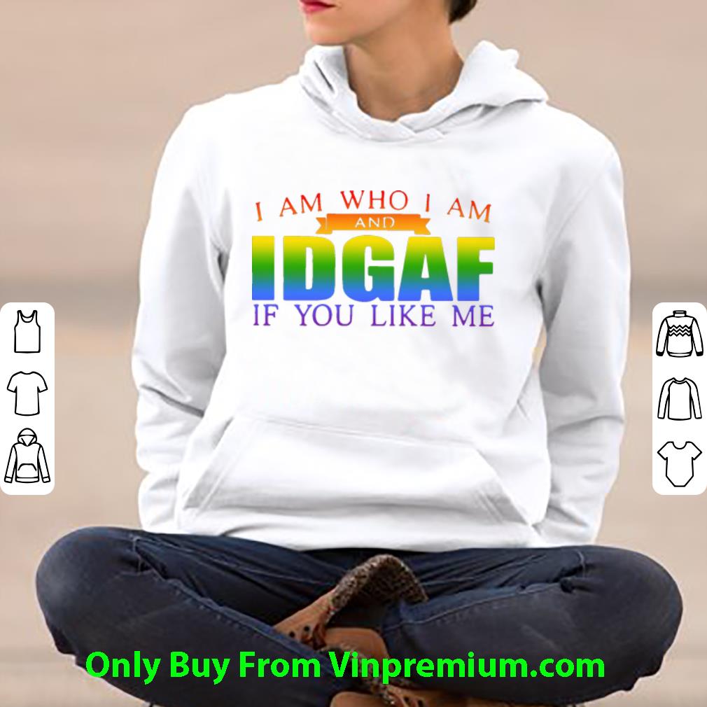 94746d8f official i am who i am and idgaf if you like me lgbt shirt 4 - Official I Am Who I Am And IDGAF If You Like Me LGBT shirt
