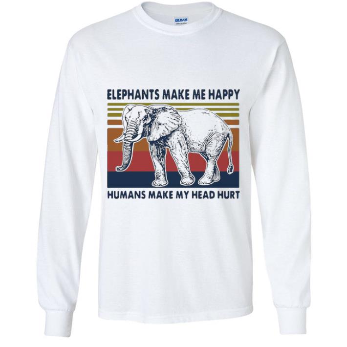 a2b1e925 premium vintage elephants make me happy humans make my head hurt shirt 4 - Premium Vintage Elephants Make Me Happy Humans Make My Head Hurt shirt