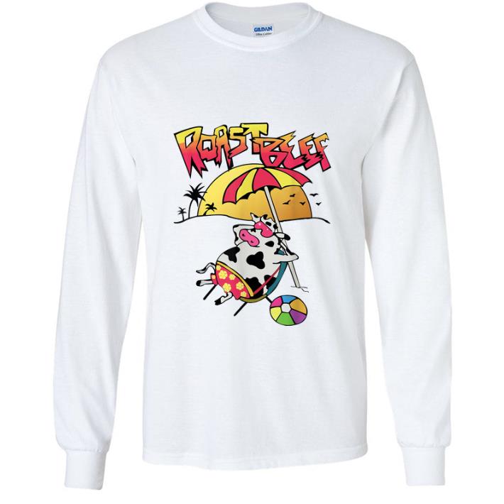 ad320b32 original roast beef things cow on the beach shirt 4 - Original Roast Beef Things Cow on the Beach shirt