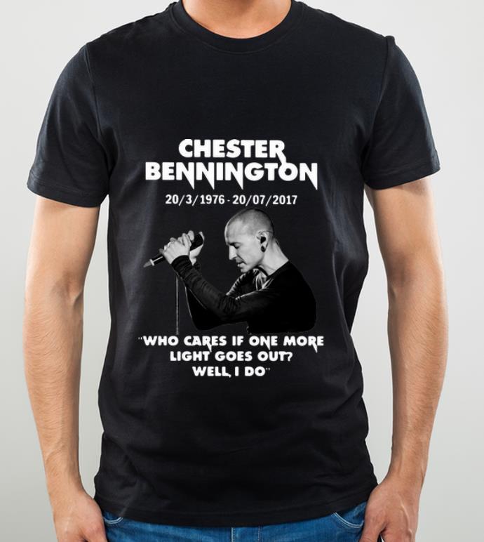 ad7047e7 hot chester bennington who cares if one more light goes out well i do shirt 4 - Hot Chester Bennington Who Cares If One More Light Goes Out Well I Do shirt