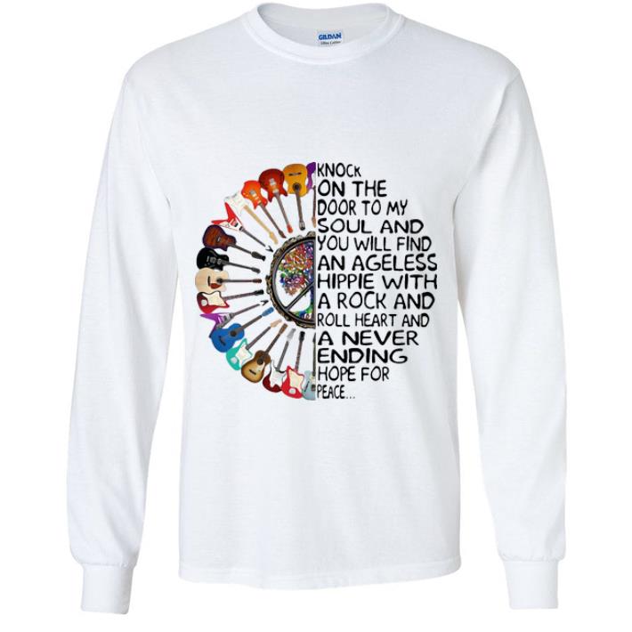 c199d954 pretty hippie guitar knock on the door to my soul guitar lovers shirt 4 - Pretty Hippie Guitar Knock On The Door To My Soul Guitar Lovers shirt