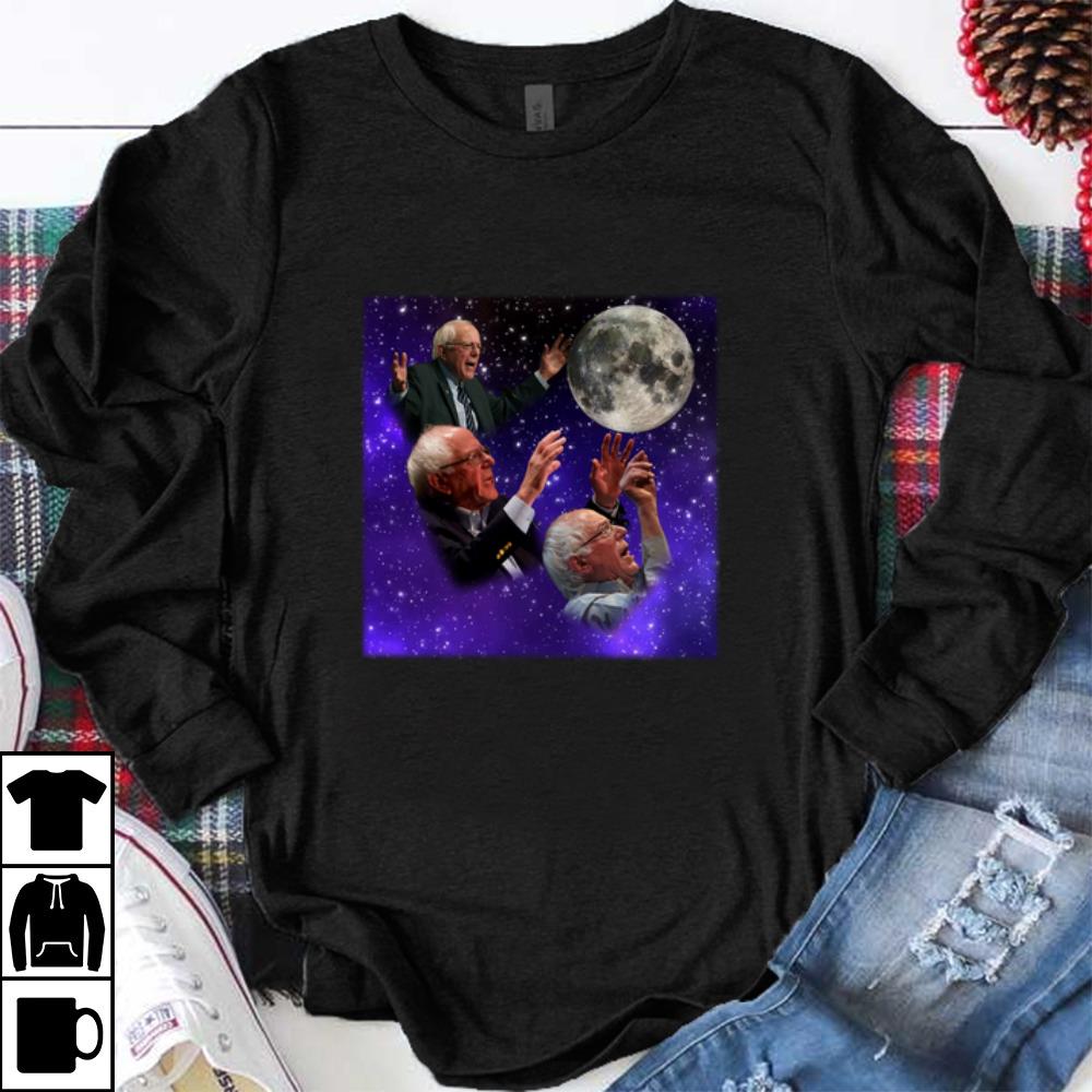 Pretty Three Bernie Sanders Moon shirt