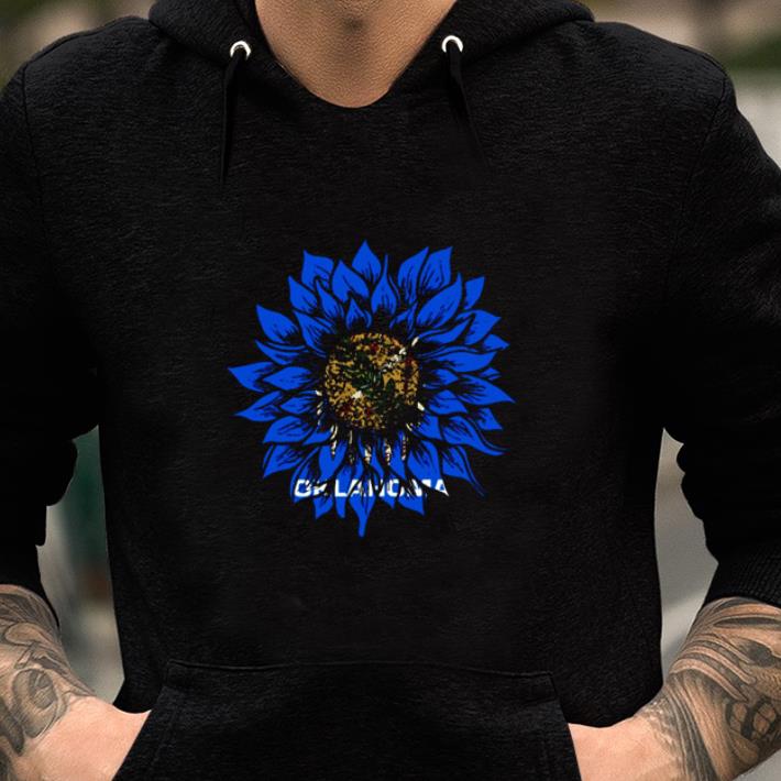 Awesome Oklahoma Flag Sunflower shirt