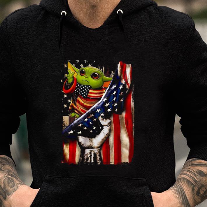 Official Star Wars Baby Yoda American Flag shirt Official Star Wars Baby Yoda American Flag shirt