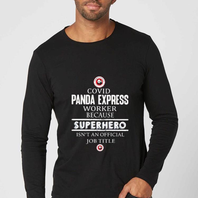 2afedb9d great covid panda express logo because superhero isnt an official job title shirt 4 - Great Covid Panda Express Logo Because Superhero Isnt An Official Job Title shirt