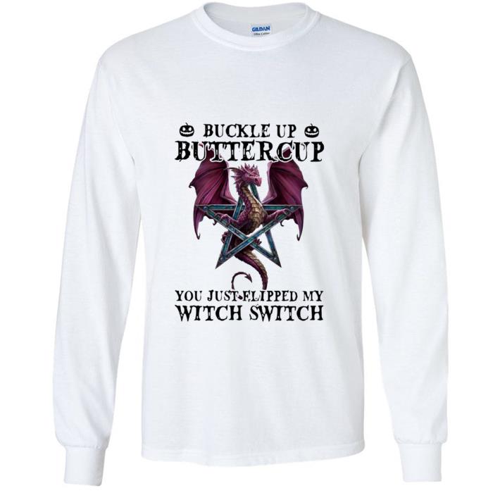 3f648df9 pretty dragon buckle up buttercup you just flipped my witch switch halloween shirt 4 - Pretty Dragon Buckle Up Buttercup You Just Flipped My Witch Switch Halloween shirt