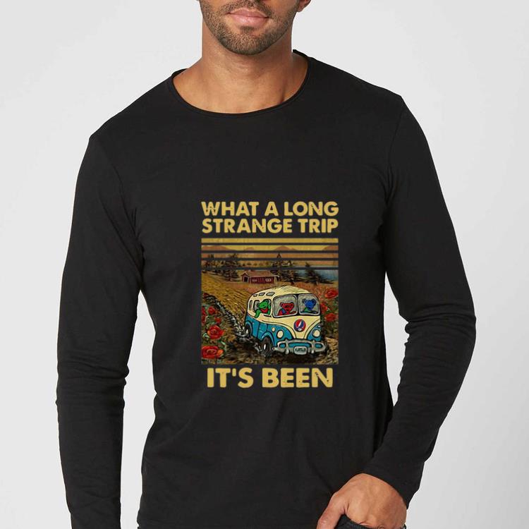 a57b8cb7 premium grateful dead what a long strange trip it s been vintage shirt 4 - Premium Grateful Dead What A Long Strange Trip It’s Been Vintage shirt
